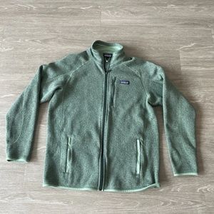 Patagonia Better Sweater Men's Green Full Zip Long Sleeve Fleece Jacket Size XL
